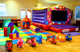 small bouncy castle